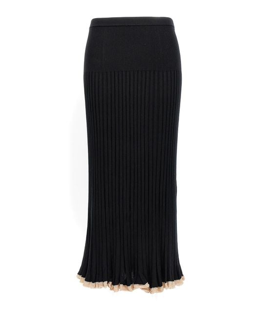 Proenza Schouler Black Midi Skirts