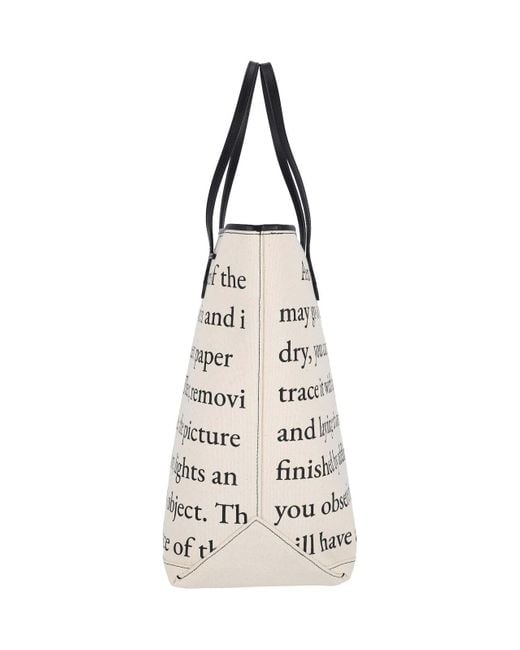 J.W. Anderson White Tote Bag
