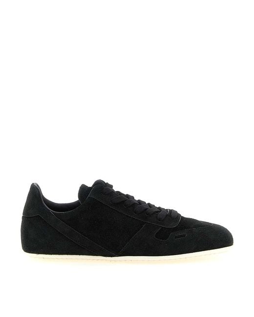 Rick Owens Black Minimal Sneaks' Sneakers for men