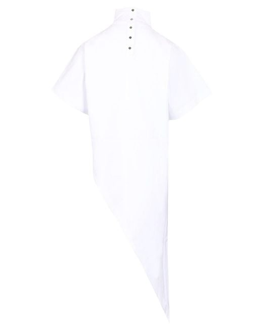 Alaïa White Triangle T-Shirt