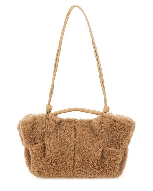 Hereu White Arta Curly Mini Bag