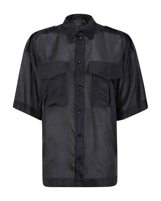 Camicia Pratica Lite di Phoebe Philo in Black