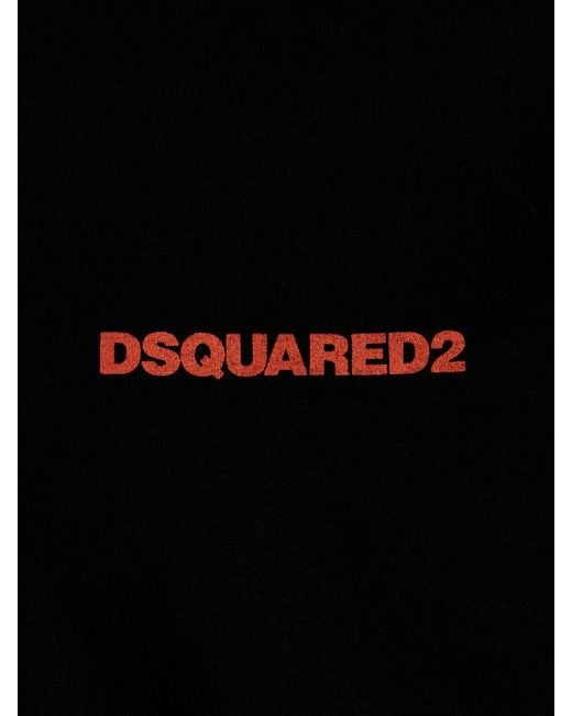 DSquared² Black Crew Neck T-Shirt for men