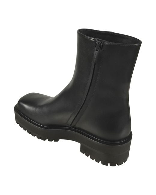 Gianvito Rossi Black Ankle Boots