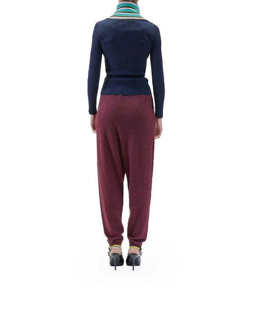 Sunnei Blue Folded Top