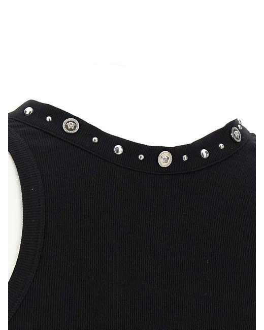 Versace Black Tank Top