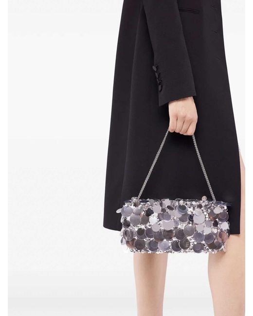 Borsa di Rabanne in White