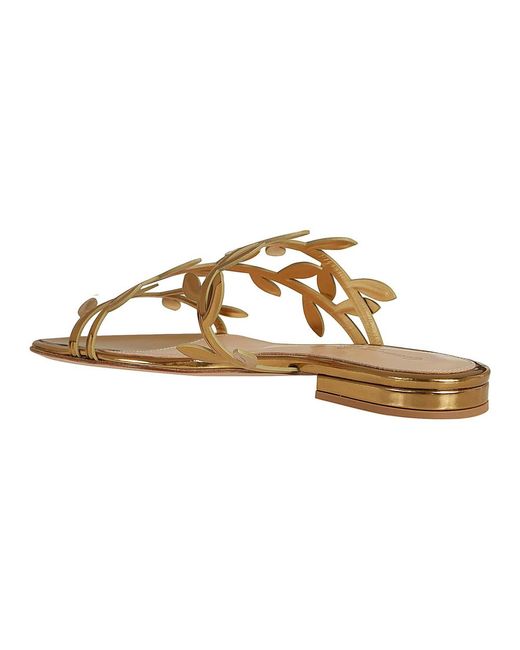 Gianvito Rossi Brown Elegant Flavia Mini Sandals For Fw24