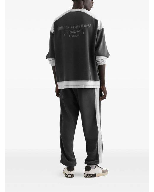 Dolce & Gabbana Black Sweatshirt for men