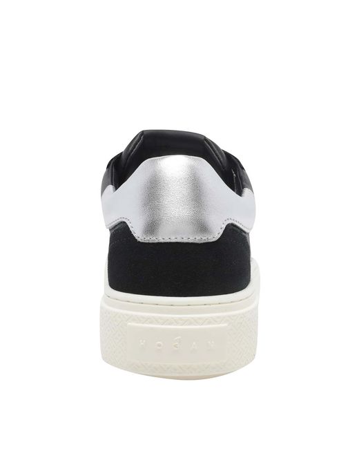 Hogan Black H705 Sneakers