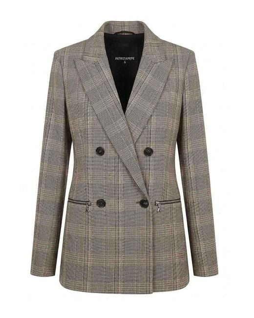 Patrizia Pepe Gray Jacket