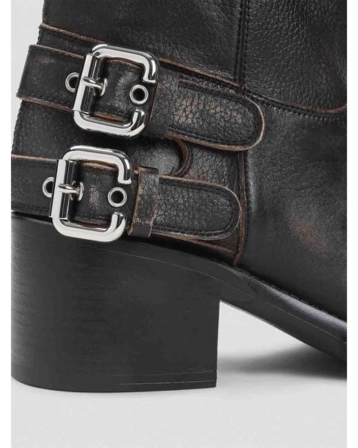 Chloé Black Dakota Boots