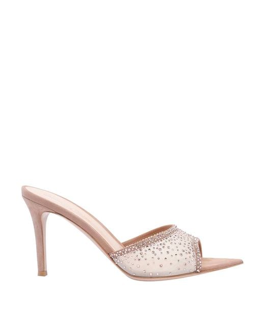 Gianvito Rossi Pink Rania Pump Sandals