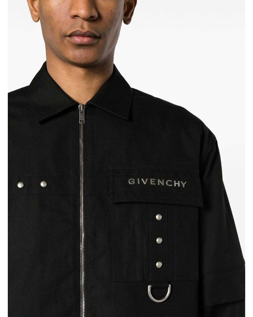 Black denim shirt men's style sale