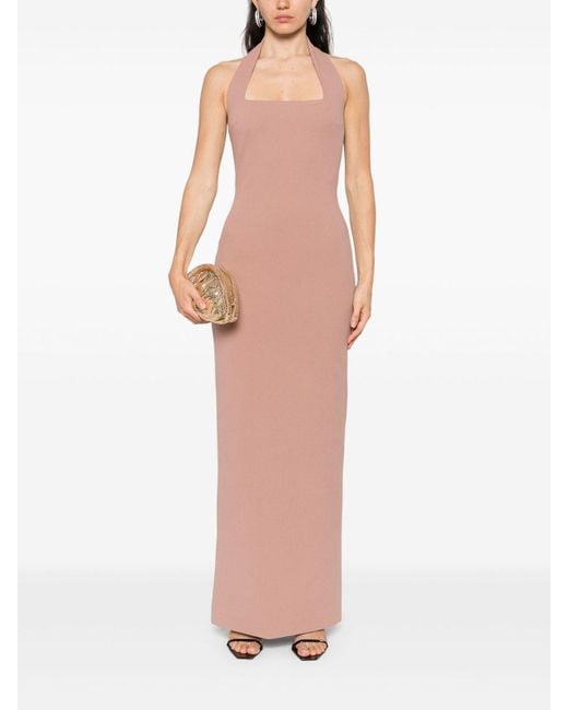 Solace London White Ilona Maxi Dress