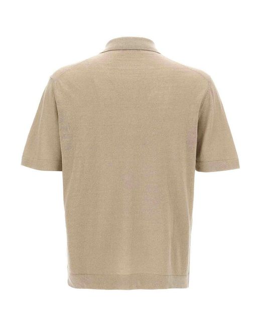 Zanone Natural Linen Shirt for men