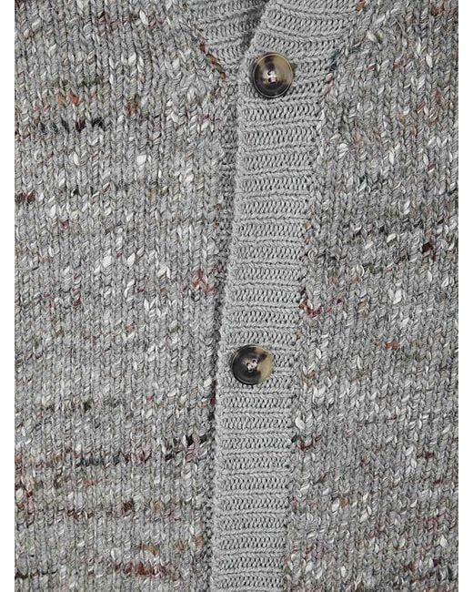 Lardini Gray Knit Sweater for men