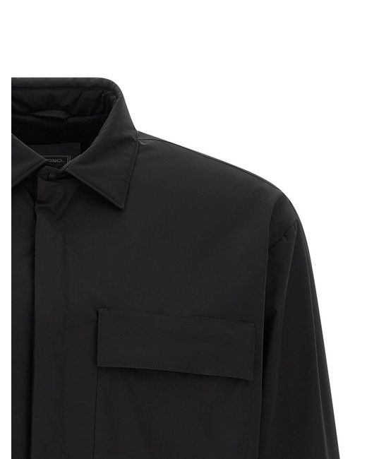 Herno Black Functional' Overshirt for men
