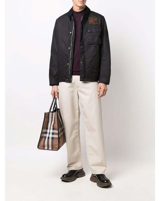 Barbour Black Jacket for men