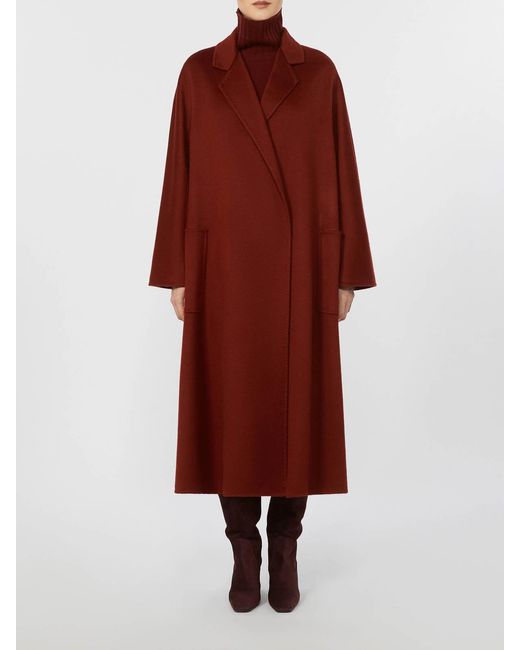Max Mara Red Ludmilla Icon Coat