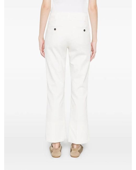 Brunello Cucinelli White Pants