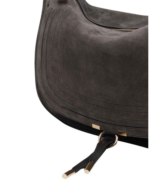Chloé Black Marcie Shoulder Bag