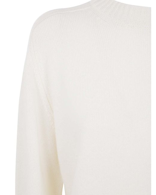 Loulou de Saison White Round Neck