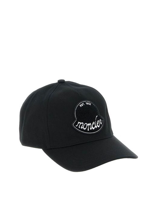 Caps di Moncler in Black da Uomo