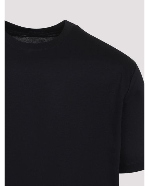 Kiton Black Milano T-Shirt for men