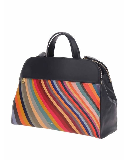 Paul Smith Red Swirl Bowling Bag