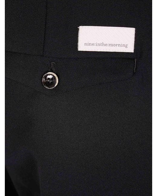 Nine:inthe:morning Blue Apollon Baggy Trousers for men
