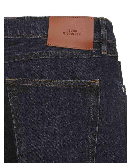 Studio Nicholson Blue Jeans for men