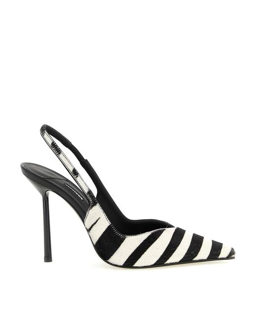 Le Silla Metallic Vivienne Slingback