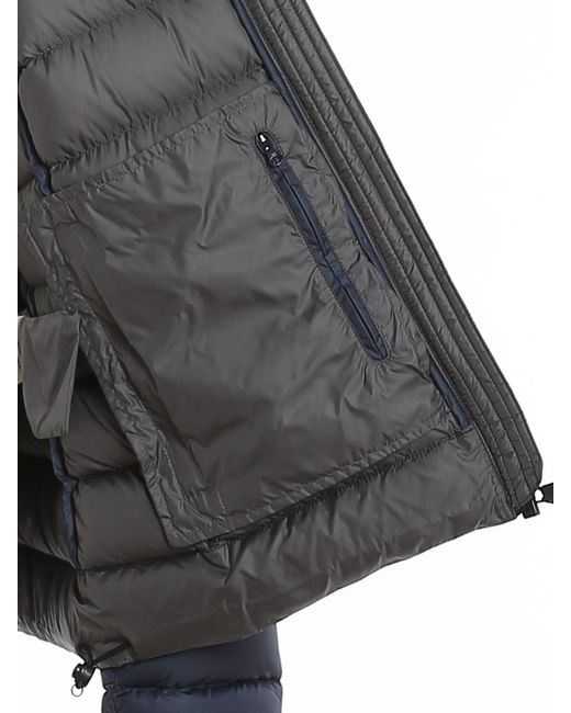 Colmar Blue Semi Matte Puffer Jacket With Removable Hood for men