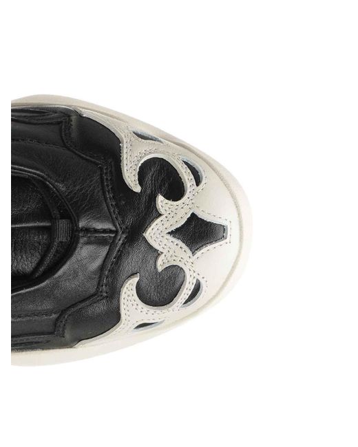 Y-3 Black Regu 2002 Sneaker for men