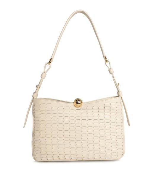 Furla White Soft Medium Crossbody Bag