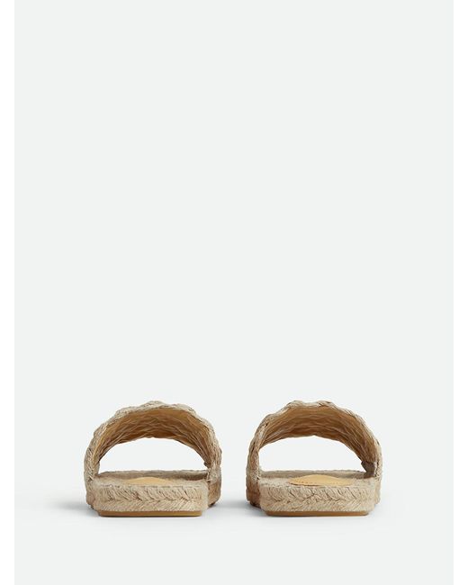 Bottega Veneta Natural Jack Flat Sandals