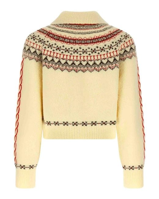 Guest In Residence Metallic Cloud Chalet Cardigan