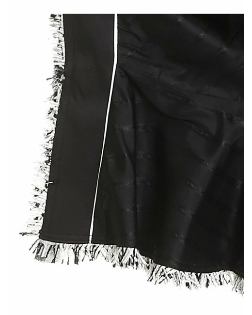 Karl Lagerfeld Gray Bouclé Motif Jacket