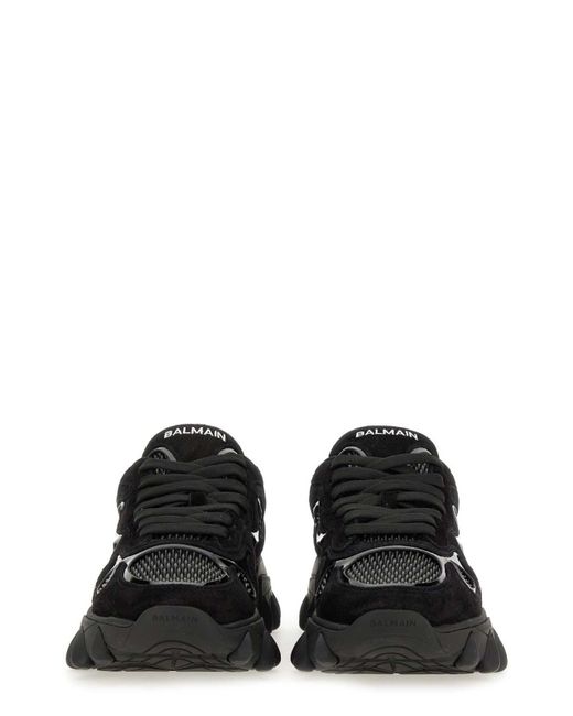 Balmain Black B-east Sneakers for men