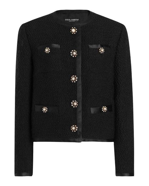 Dolce & Gabbana Black Jackets