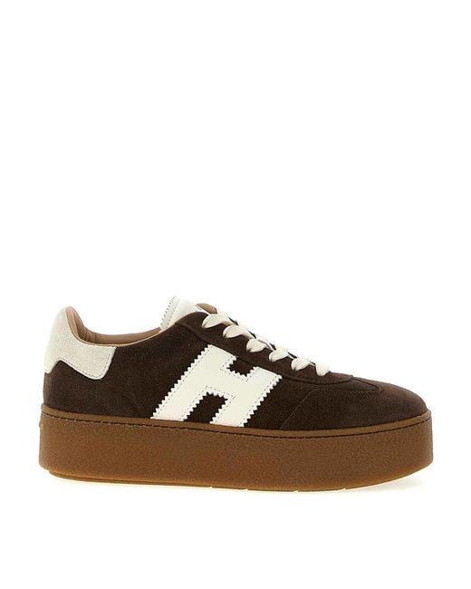 Hogan Brown H681 Sneakers