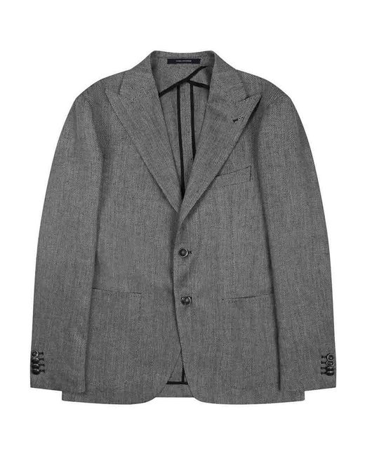 Tagliatore Gray Blazer Montecarlo for men
