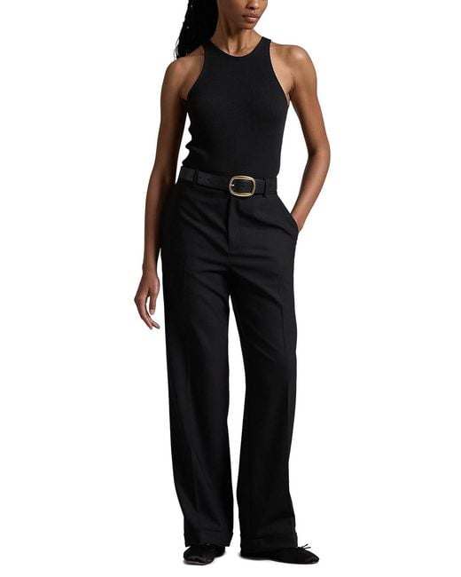 Polo Ralph Lauren Black Leg Trousers