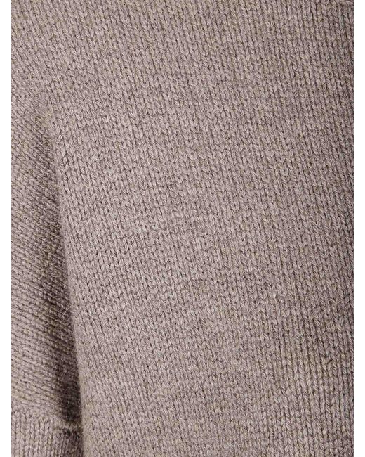 Lisa Yang Gray Mila Sweater