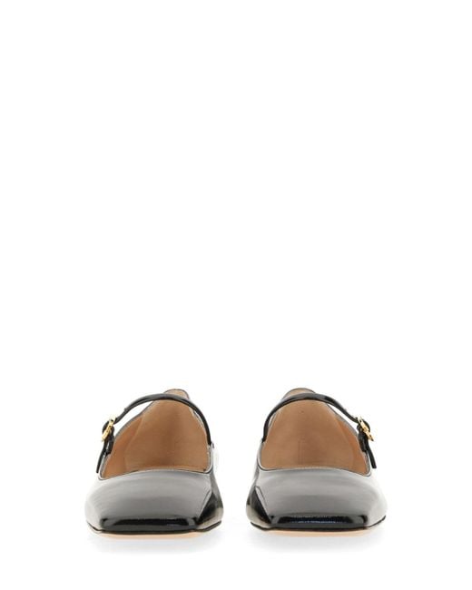 Gianvito Rossi Black Elegant Ballerina Flats