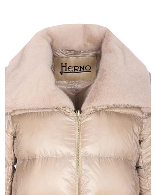 Herno Natural Medium Down Jacket