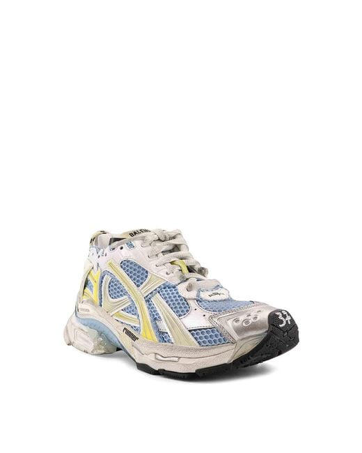 Balenciaga Blue Sneakers Low-Top Runner