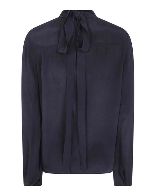 N°21 Blue Fabric Blouse Shirt