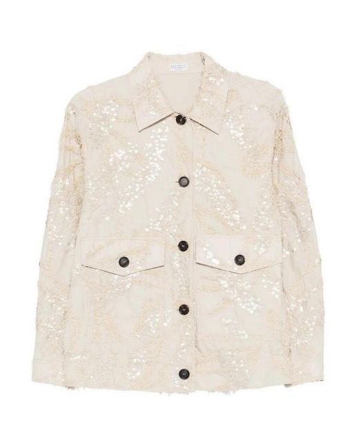 Brunello Cucinelli Natural Jacket